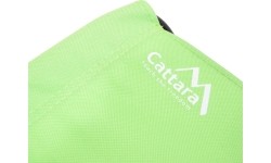 Składane krzesło turystyczne kempingowe bez oparcia Stołek taboret turystyczny Cattara Milano - Zielone