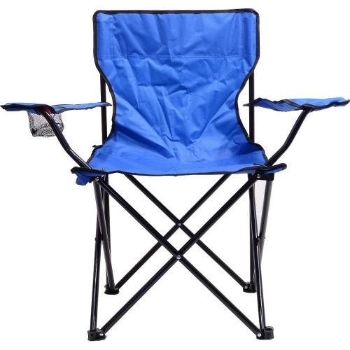 Składane krzesło turystyczne kempingowe Cattara Bari - Niebieskie