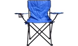 Składane krzesło turystyczne kempingowe Cattara Bari - Niebieskie