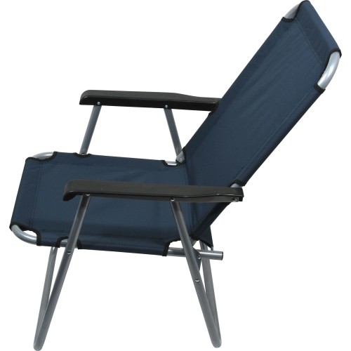 Składane krzesło turystyczne kempingowe Cattara Lyon - Ciemnoniebieskie
