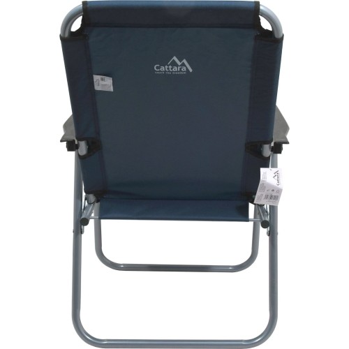 Składane krzesło turystyczne kempingowe Cattara Lyon - Ciemnoniebieskie