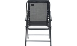 Składane krzesło ogrodowe turystyczne plażowe Cattara Terst - Czarne
