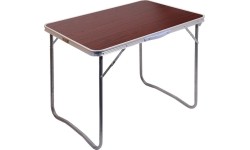 Składany stół kempingowy turystyczny Balaton - Brązowy