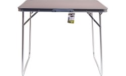 Składany stół kempingowy turystyczny Balaton - Brązowy