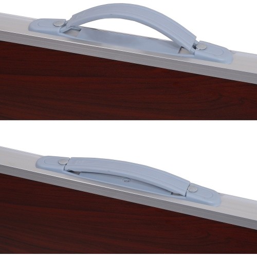 Składany stół kempingowy turystyczny Balaton - Brązowy