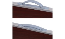 Składany stół kempingowy turystyczny Balaton - Brązowy