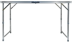 Składany stół kempingowy Cattara Double - brązowy