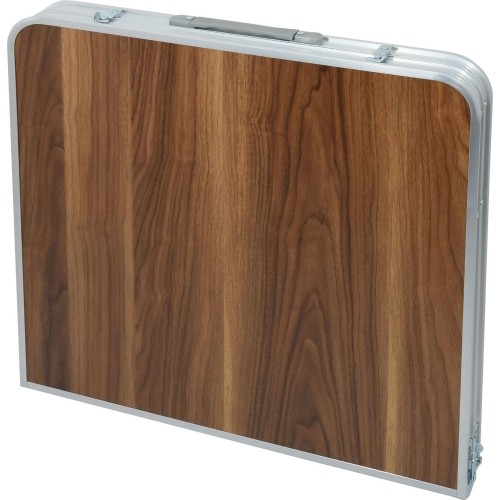 Składany stół kempingowy Cattara Double - brązowy