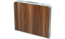 Składany stół kempingowy Cattara Double - brązowy