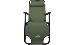 Leżak turystyczny Cattara Comfort, zielony