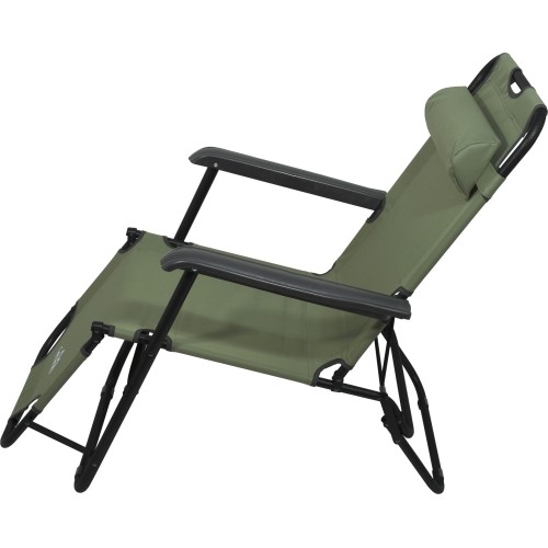 Leżak turystyczny Cattara Comfort, zielony