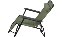 Leżak turystyczny Cattara Comfort, zielony