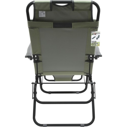 Leżak turystyczny Cattara Comfort, zielony