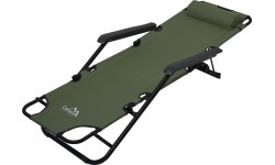 Łóżko kempingowe Cattara Comfort - zielone