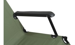 Łóżko kempingowe Cattara Comfort - zielone