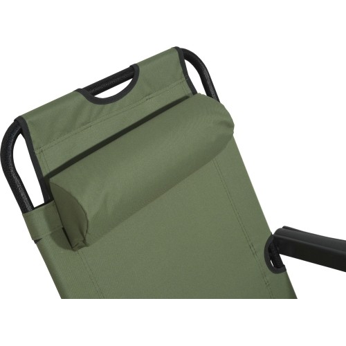 Łóżko kempingowe Cattara Comfort - zielone