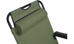 Łóżko kempingowe Cattara Comfort - zielone