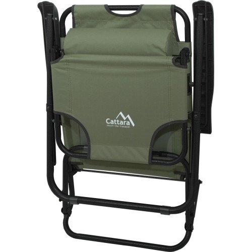 Łóżko kempingowe Cattara Comfort - zielone