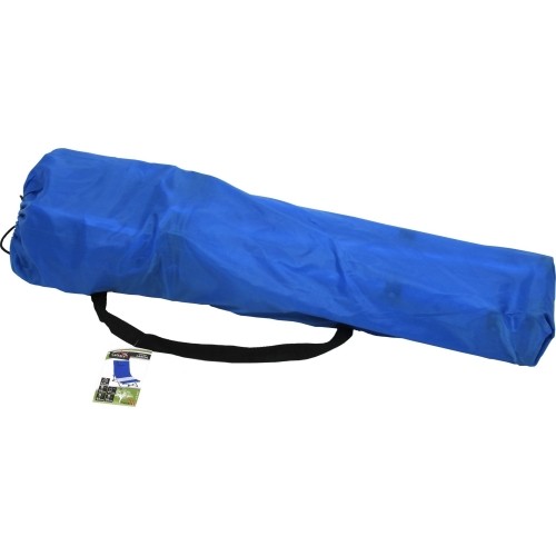 Składane krzesło kempingowe turystyczne z podgłówkiem Leżak Cattara Larisa - Niebieskie