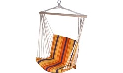 Fotel hamakowy brazylijski Siedzenie hamakowe Cattara - Czerwono-pomarańczowy, 95 x 50 cm