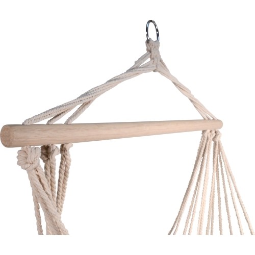 Fotel hamakowy brazylijski Siedzenie hamakowe Cattara - Czerwono-pomarańczowy, 95 x 50 cm