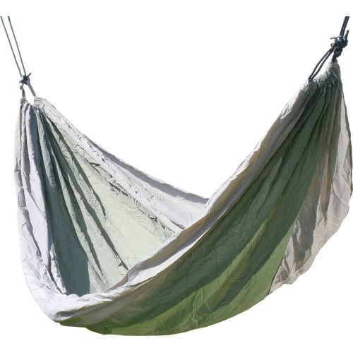 Hamak Cattara Nylon zielono-brązowy 275x137 cm