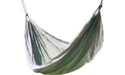 Hamak turystyczny Cattara Nylon - Zielono-brązowy, 275 x 137 cm