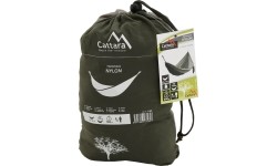 Hamak Cattara Nylon zielono-brązowy 275x137 cm