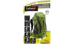 Plecak turystyczny podróżny wycieczkowy Cattara GreenW 45 l
