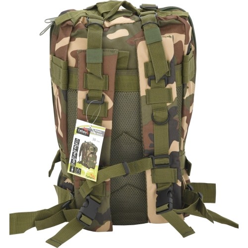 Plecak taktyczny wojskowy podróżny uniwersalny turystyczny Cattara Army Wood - 30 l