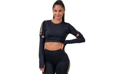 Bluzka damska Nebbia Honey Bunny 821 - Black