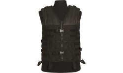 BLACK MOLLE CARRIER VEST