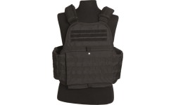 Czarna kamizelka taktyczna (plate carrier)