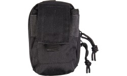 BLACK PADDED BELT POUCH