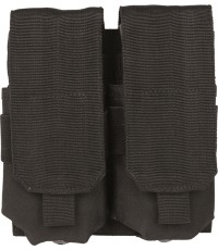 BLACK DOUBLE M4/M16 MAGAZINE POUCH