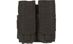 BLACK DOUBLE M4/M16 MAGAZINE POUCH
