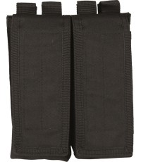 BLACK DOUBLE AK 47 MAGAZINE POUCH