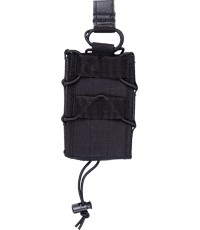 BLACK OPEN TOP MAGAZINE POUCH SINGLE