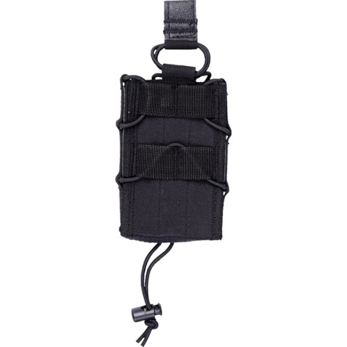 BLACK OPEN TOP MAGAZINE POUCH SINGLE