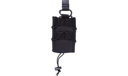 BLACK OPEN TOP MAGAZINE POUCH SINGLE