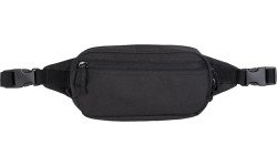 BLACK FANNY PACK ′TRAVELLER′
