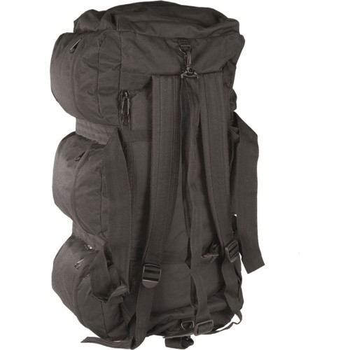 Czarna torba podróżna Mil-Tec Combat Duffle 98 l