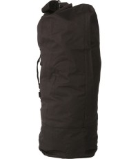 BLACK US PES DOUBLE STRAP DUFFLE BAG