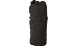 BLACK US PES DOUBLE STRAP DUFFLE BAG