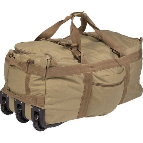COYOTE COMBAT DUFFLE BAG WITH WHEEL