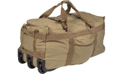 COYOTE COMBAT DUFFLE BAG WITH WHEEL