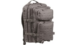 URBAN GREY OD LASER CUT ASSAULT BACKPACK LG