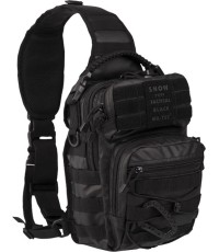 TACTICAL BLACK ONE STRAP ASSAULT PACK SMALL