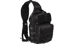 TACTICAL BLACK ONE STRAP ASSAULT PACK SMALL