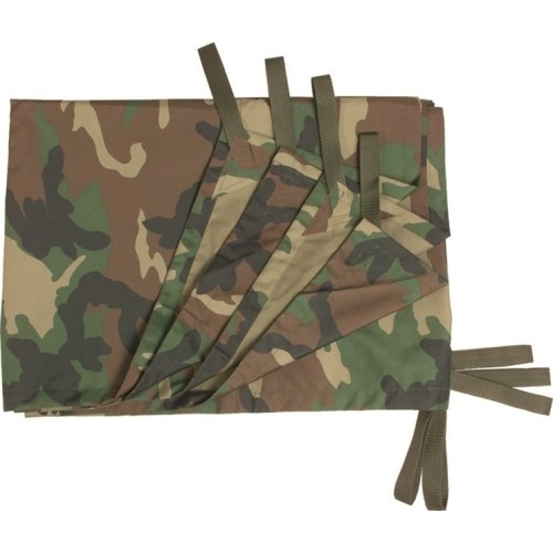 Płachta biwakowa Woodland 3 x 2,2 m, kamuflaż